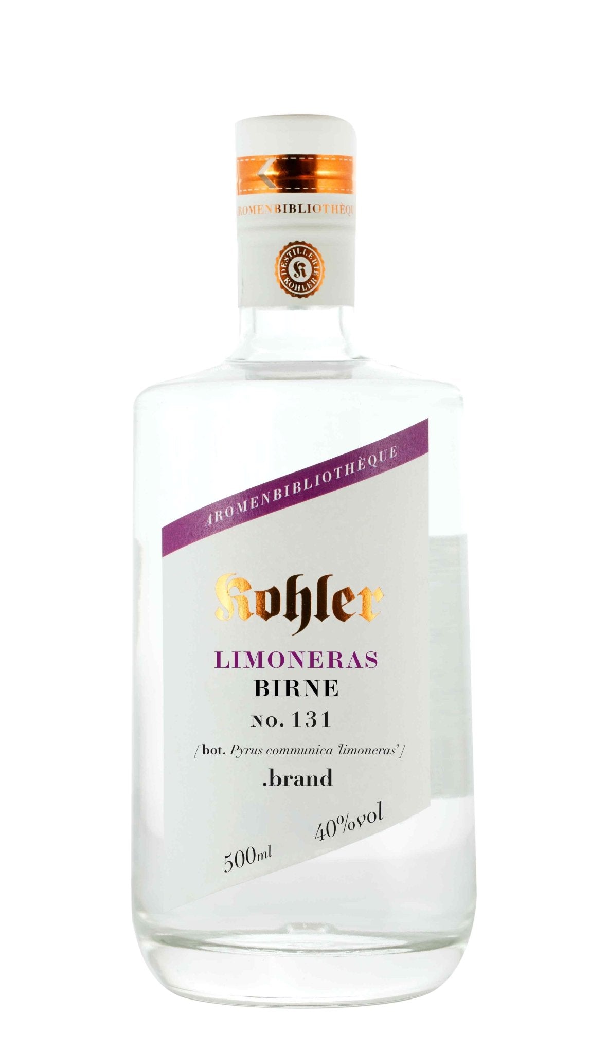 Limoneras - Birne .brand 40%vol - Destillerie Kohler - Aromenbibliothéque