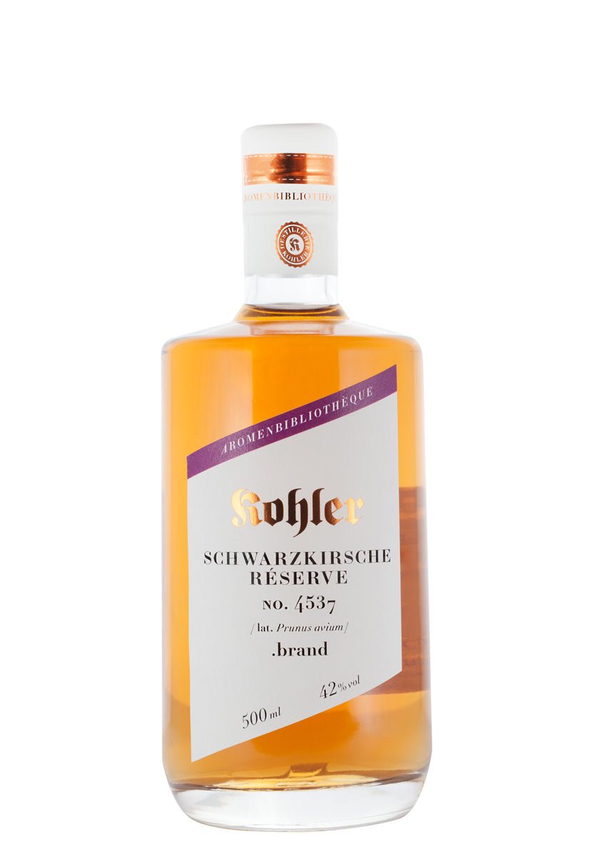 Schwarzkirsche Réserve »Distillers Cut« .brand 55%vol - Destillerie Kohler - Aromenbibliothéque