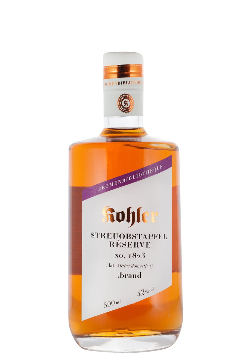 Streuobstapfel Réserve »Distillers Cut« .brand 53%vol - Destillerie Kohler - Aromenbibliothéque